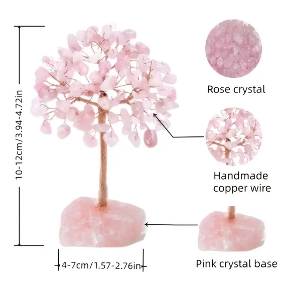 Other - Rose quartz tree